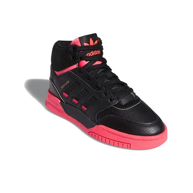 Adidas Originals J Non-Slip Mid-Top Kids Skate Shoes Kids Skate Shoes Black Pink FV4890