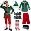 Weihnachtselfenkostüm, Weihnachtsmannkostüm, Weihnachtsfeier-Cosplay-Kostüme für Damen und Herren