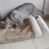 Cat Sleeping Bag Winter Warm Soft Plush Cat Nest Semi-Enclosed Sleeping Basket Home Cat and Dog Comfortable Bed Accessories