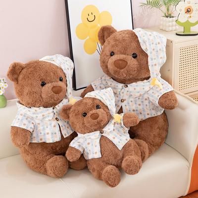 Barcelona Bear Doll Shirt Dressing Teddy Bear Doll Plush Toy Cute Doll Birthday Gift