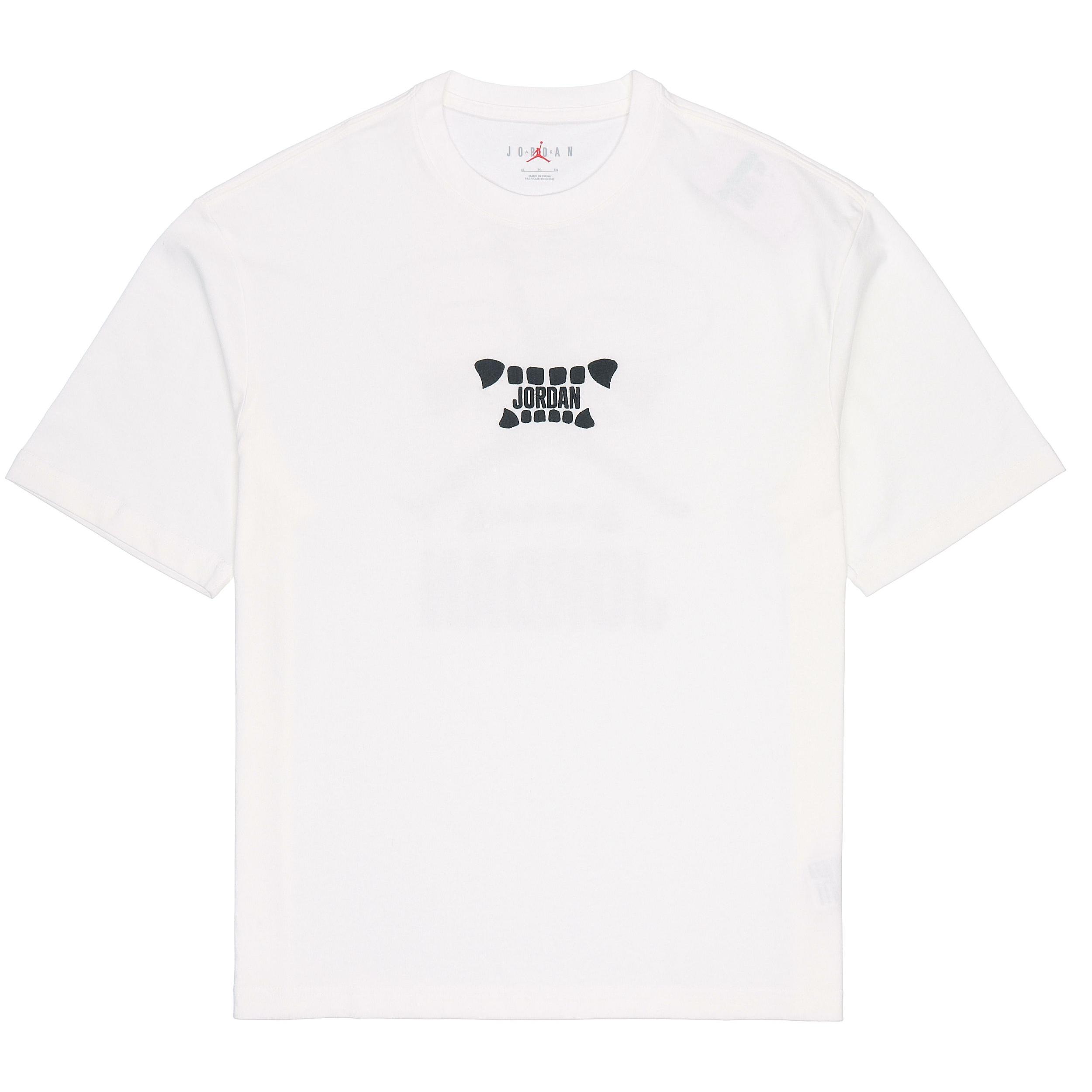 Air Jordan Round Neck Short Sleeve T-Shirt Unisex White DX5970-100 S