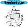Large Clothes Storage Bags, Clear 55 L PVC Linen Bag with Carry Handles for Blankets, Bedding, Shelf Storage, Home Use and Room Moves