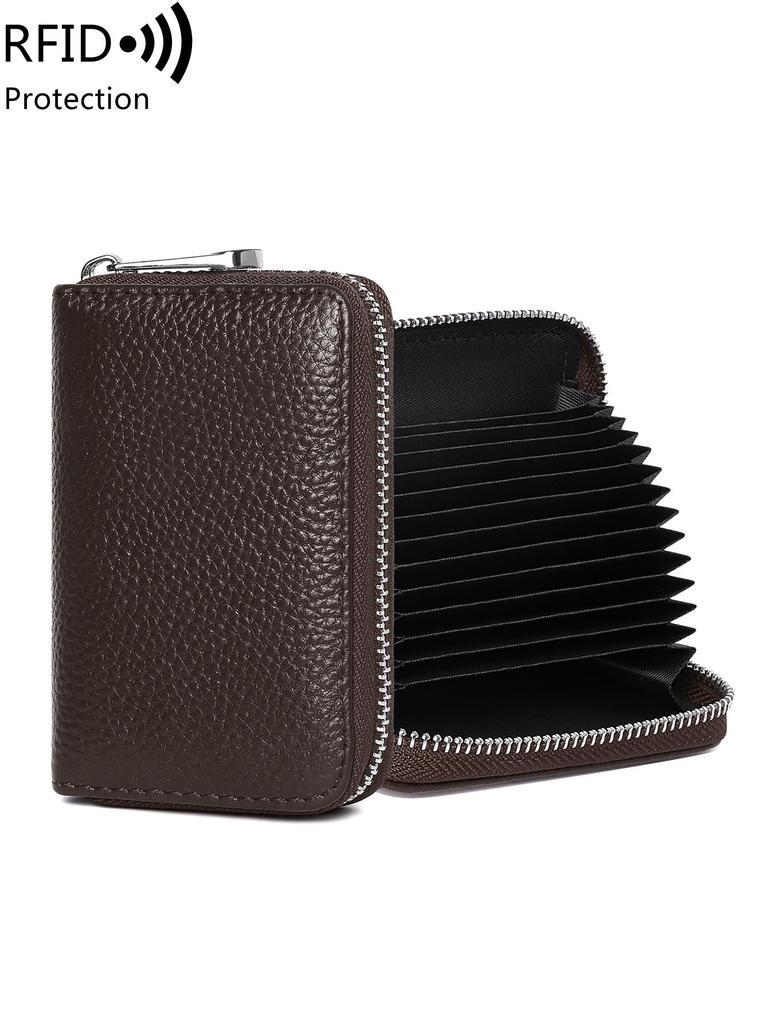 RFID anti-theft card swiping bag multi-functional large-capacity credit card case small card holder