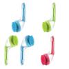 2 in 1 Pet Bath Brush W/ Shampoo Dispenser Dog Bath Brush Pet Grooming Bath Massage Brush for Long Short Haired Dogs Cats Shower