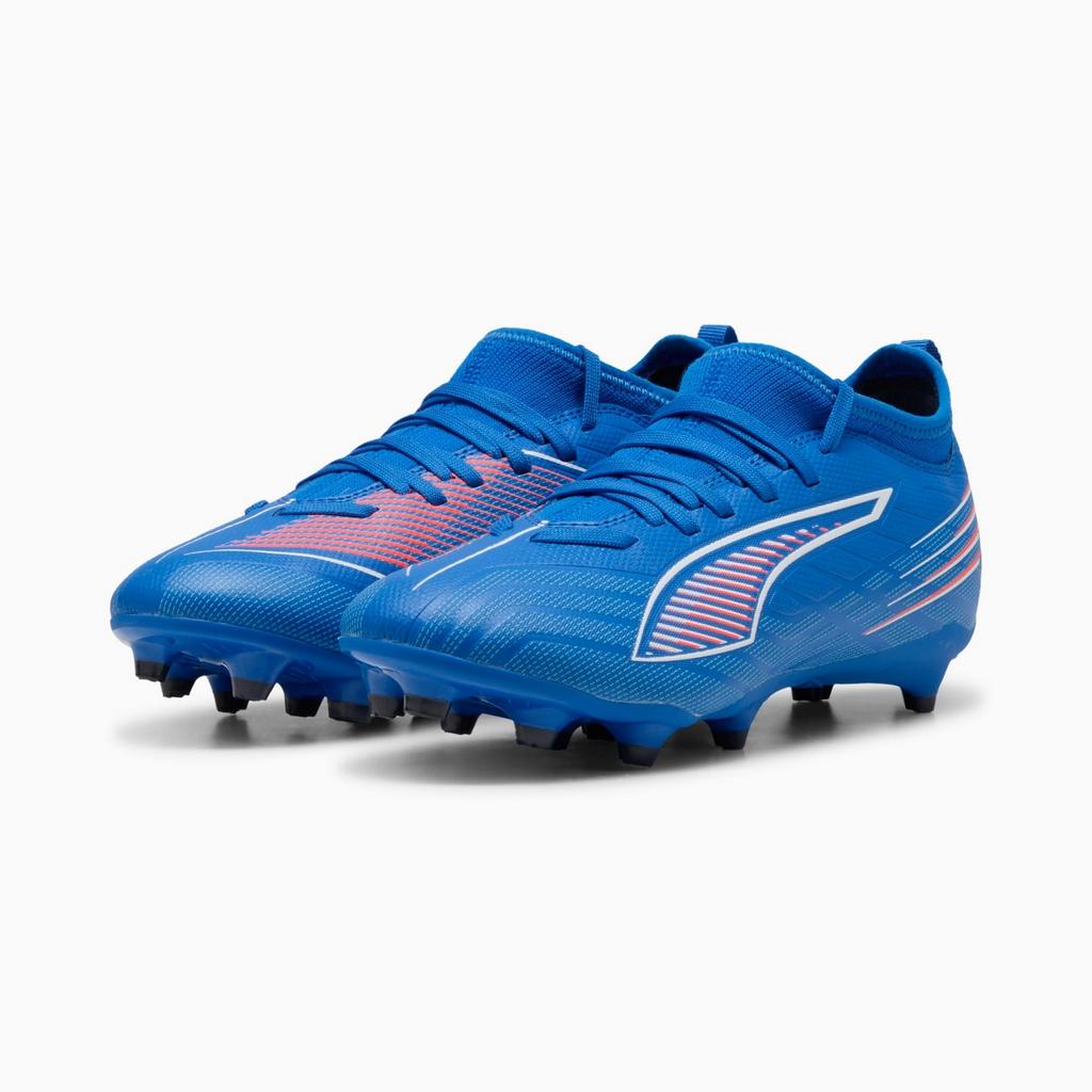 Boys' football boots Puma ULTRA 6 MATCH FG/AG JR blue 10851501 size 38.5