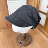 Vintage Newsboy Hat Women's Knitted Stack Hat Loose Pleated Hat Type Travel Clock In Cap Women's Autumn and Winter Hat