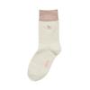 HISS6F207WT_[HAZZYS DAILY] Women's Color Block Socks 3-Piece Set