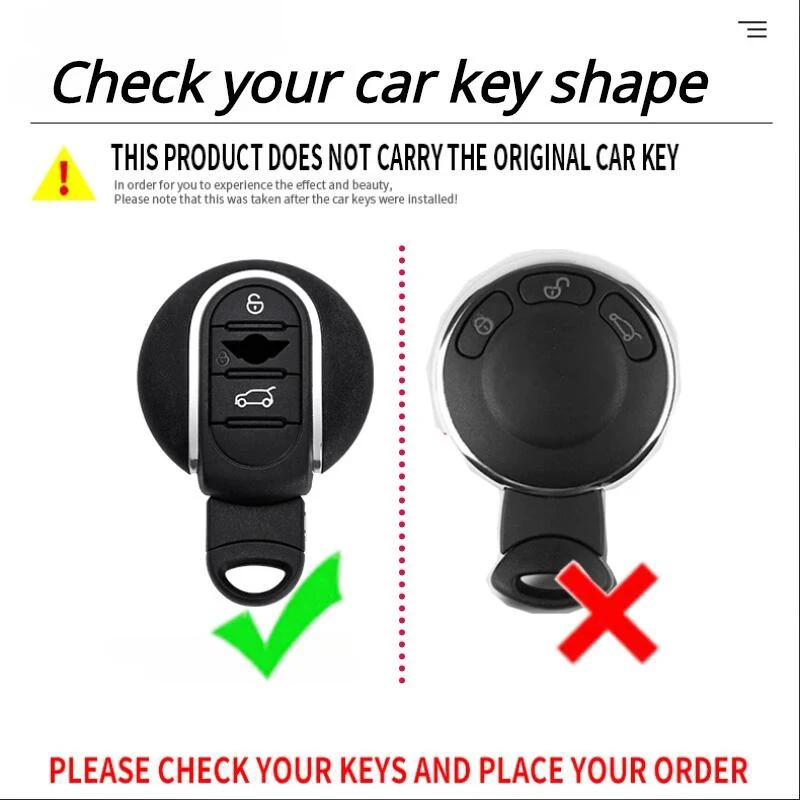 Car Key Case Cover Protection Shell for BMW Mini COOPERS ONE JCW F56 F55 F54 F57 F60 R55 R56 R57 R58 R59 R60 S Roadster