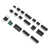 150Pcs XL IC Chip Assortment Kit for Opamp Oscillator Dual Operational Amplifier Photoelectric