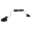 Kayak Roof Rack Suction Cup Type Canoe Load Assist Strong Suction Roller Loader for Mounting Kayaks and Canoes To Car Tops-Black