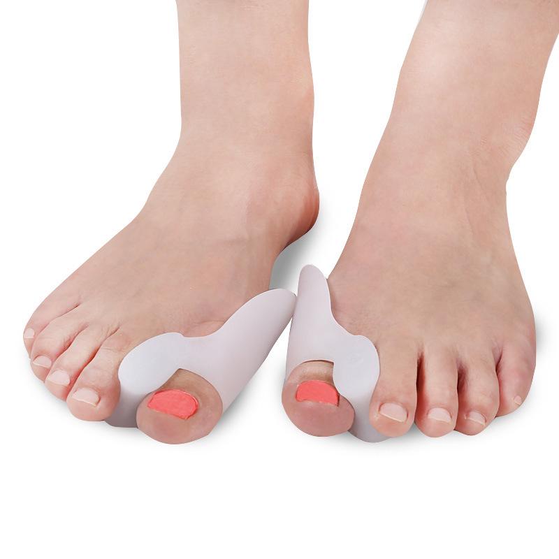 Hallux Valgus Corrector: Day & Night Orthosis with Silicone Toe Separator