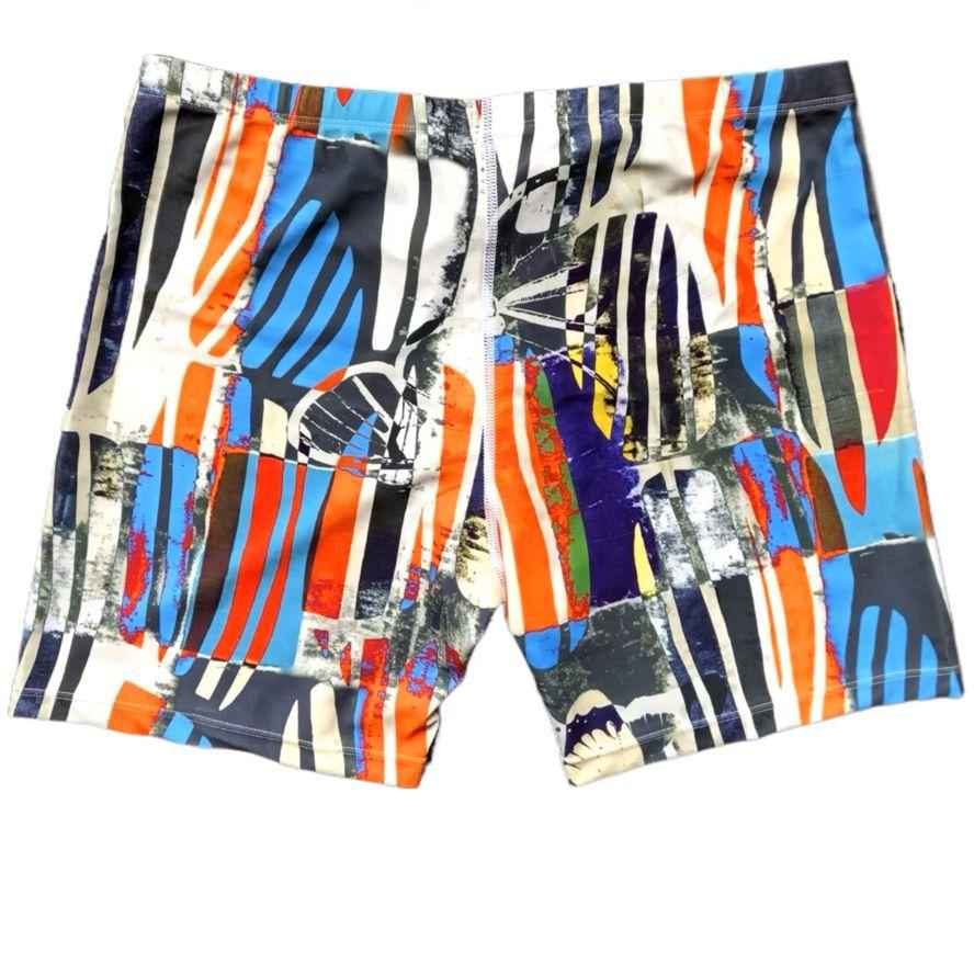 MMA UFC Muay Thai Kickboxing Boxing Cartoon Patchwork Casual Shorts Gym Sport Unisex Men Women Workout Quick Dry Print Elastic High Waist Training