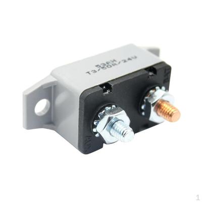 Support manuel de disjoncteur en ligne Audio pour bateau 12-24 volts