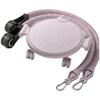 Non-slip Pilates Sliding Plate with Resistant Band Core Workout Slide Board  Workout At Home