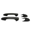 For Fiat 500 2008-2023 Abarth 595 595C 2012-2023 695 2010-2023 Door Handle Cover Car Accessories Stickers Trim Set Add-on