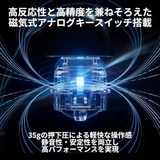 Logicool G Rapid Trigger PRO X TKL Gaming Keyboard Adjustable Actuation Point Key Press Force 35g Japanese Layout G-PKB-TKL-RTBKd Wired Tenkeyless