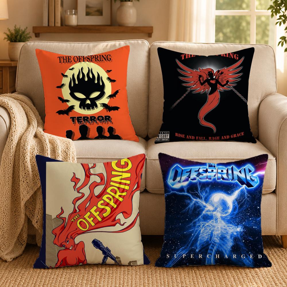 Band T-The OffspringS Cushion Cover Double-Sided Printed Pillow Cover Hypoallergenic Dust-Mite Proof