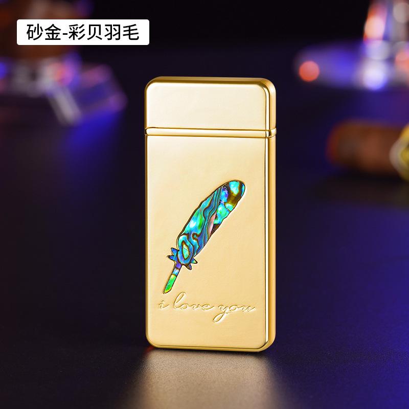 Windproof Red Flame Design Highly Creative Aesthetically Pleasing Lighter Sturdy Durable with High-quality Cigarette Accessories