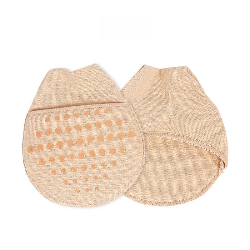 New Half Socks Silicone Non-slip Summer Women's High Heels Front Sole Pad Invisible Breathable Anti-pain Front Half Pad