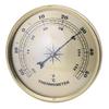 Gold Frame Gold Literal Diameter 90mm Thermometer for Home Office Decorations