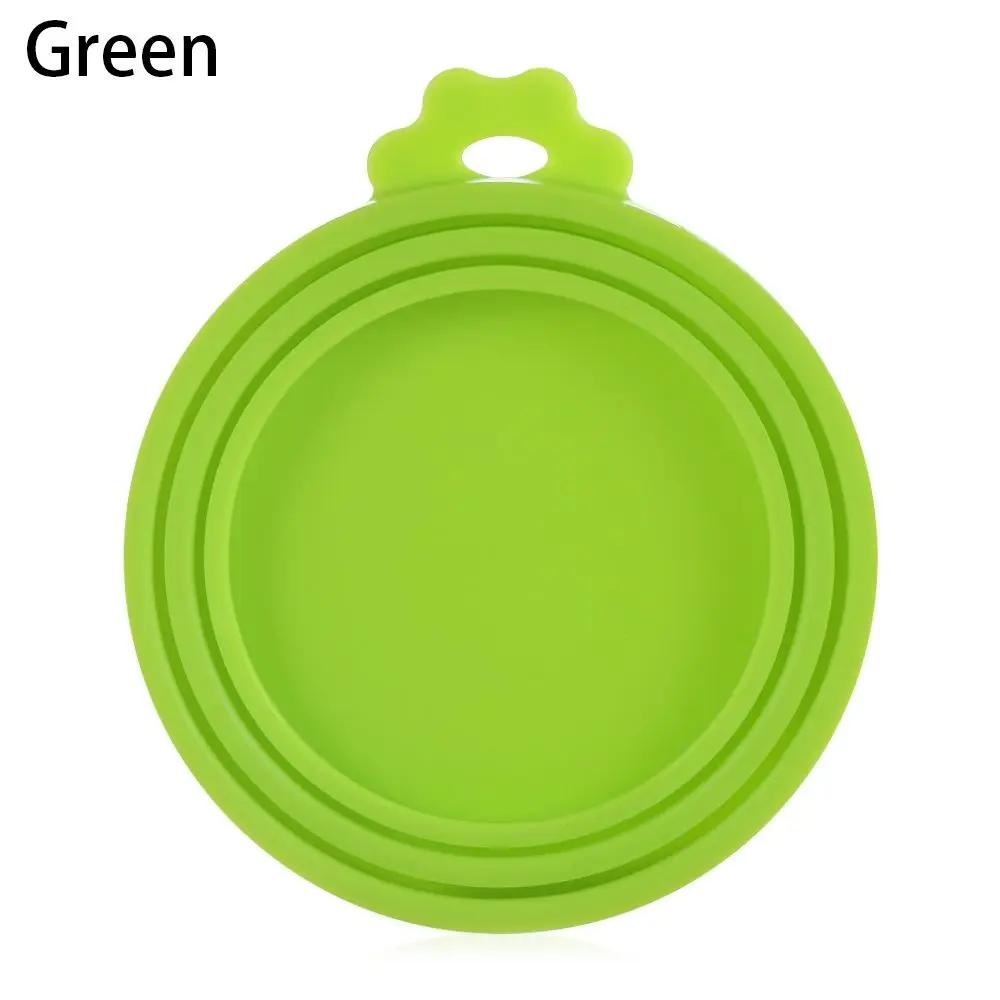 Reusable Pet Can Box Cover Keep Fresh Tin Cover Cans Cap Dogs Food Seal Mould Proof Pet Can Covers Silicone Can Lid Food Storage