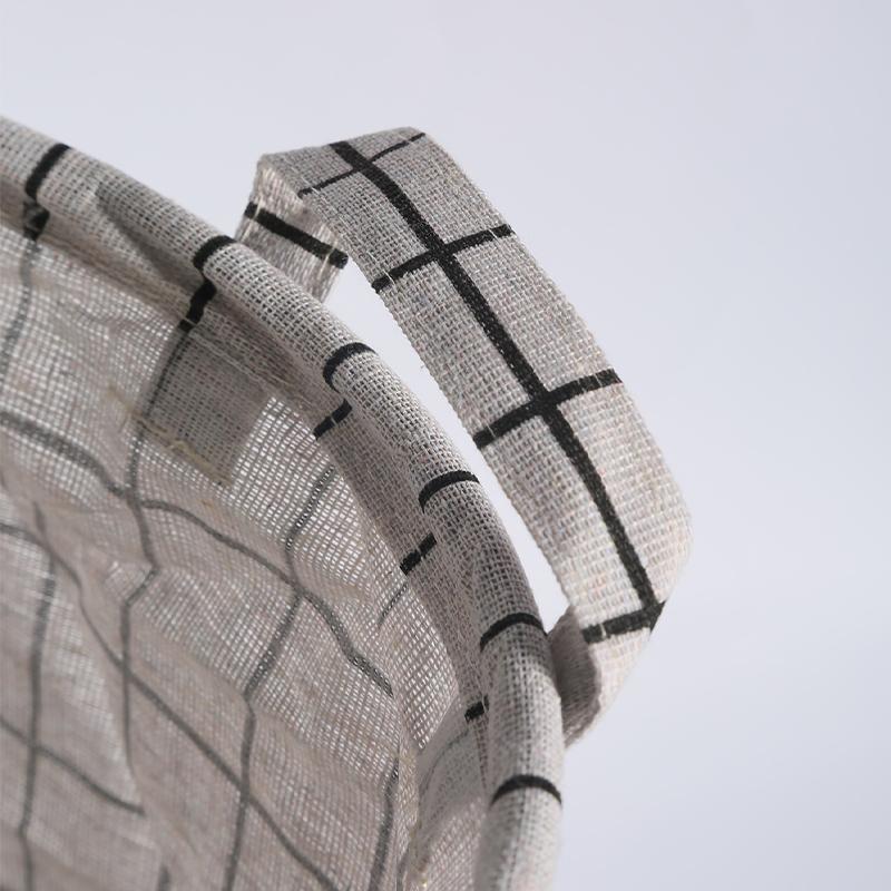 Faltbarer Korb für schmutzige Kleidung, multifunktionaler Aufbewahrungseimer aus Stoff für den Haushalt, Kleinigkeiten, Spielzeug, Kleidung, Organisation, Aufbewahrungsbehälter