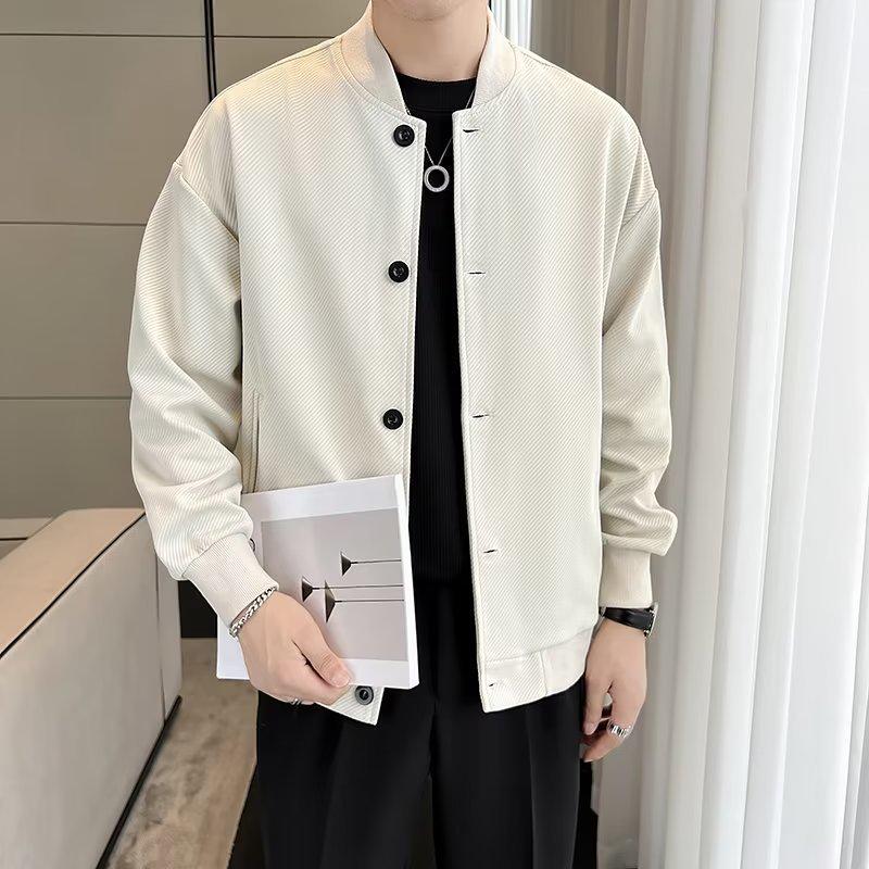 2025 Men's Casual Workwear Jacket - Trendy Spring/Autumn Fashion