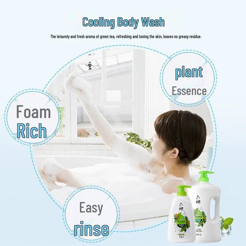 Liu Shen Cooling & Refreshing Shower Gel
