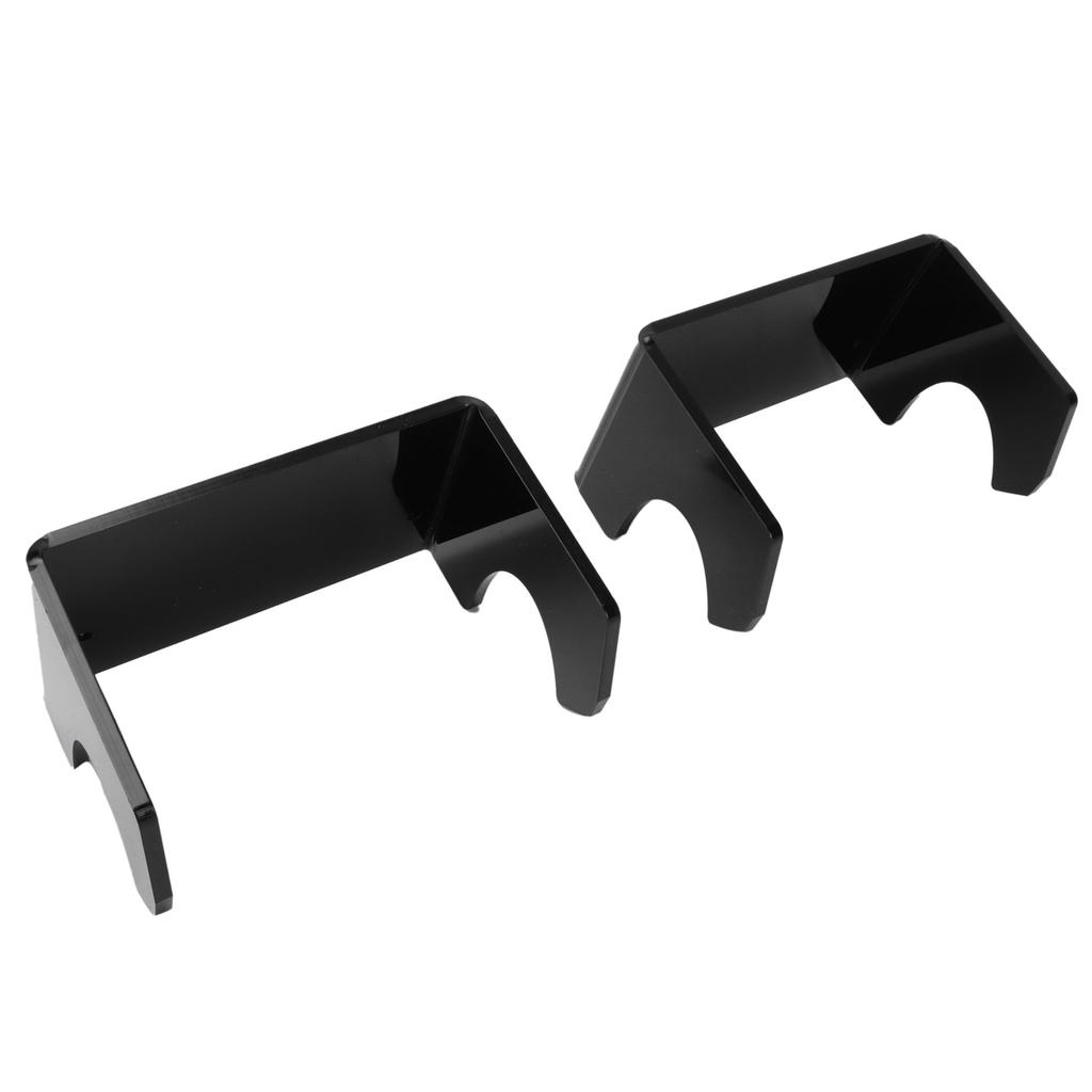 2PCS Long Skateboards Storage Rack Longboard Wall Hanging Holder for Bedroom Living RoomBlack