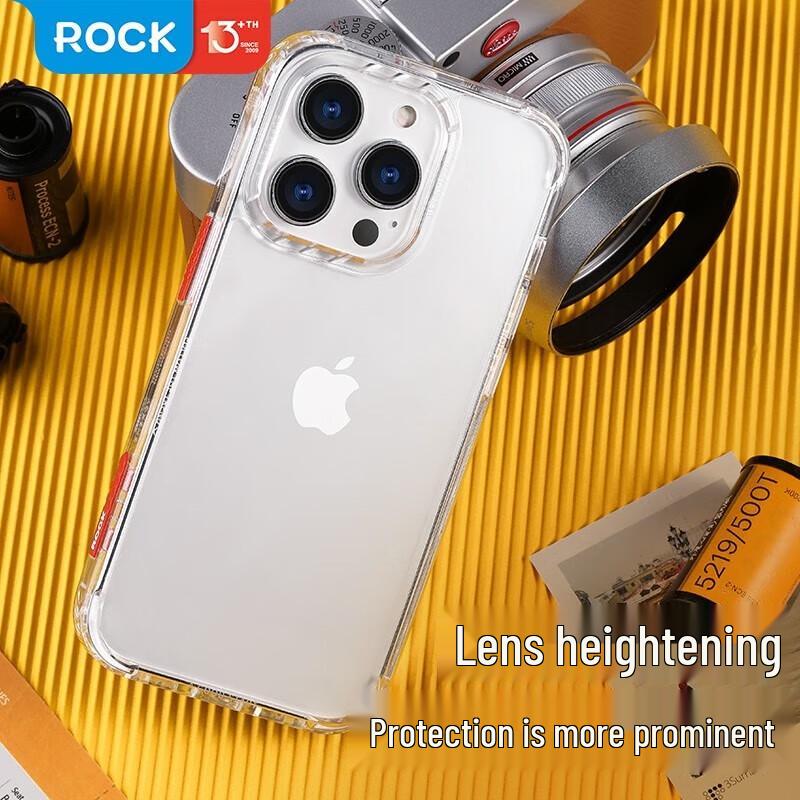 ROCK iPhone 14 Pro Max Transparente Schutzhülle