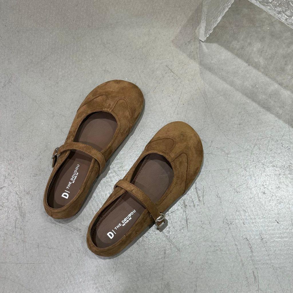 Fashion New Women Flats Soft Leather Eelgant Dress Shoes Spring Brand New Round Toe Shallow Slip on Ladies Casual Ballet Shoes