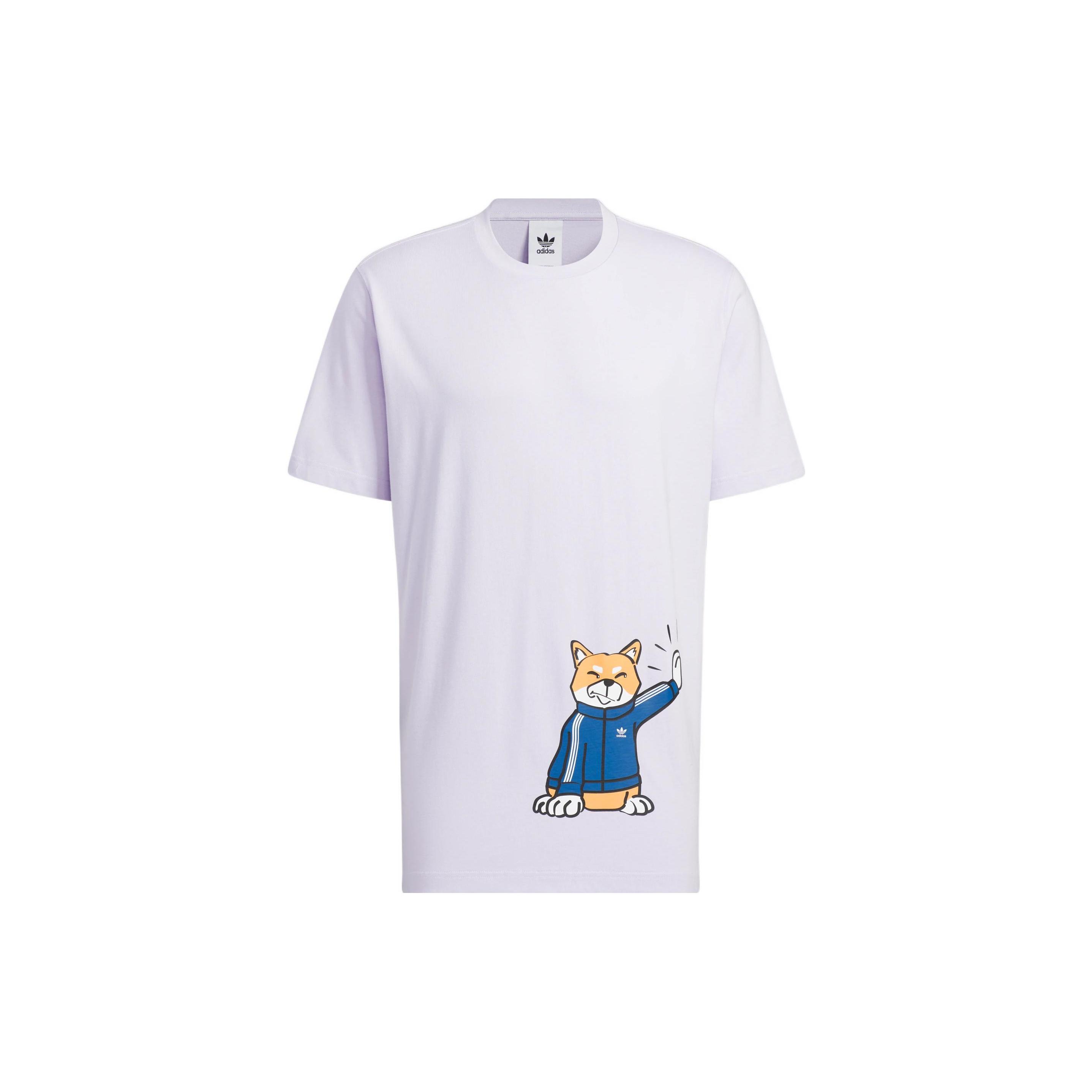adidas Originals Graphic T-Shirts White Men s H49576 L