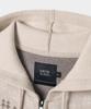 Dimitri Black 2Way Essential Heavyweight Nordic Cardigan_Hood Beige