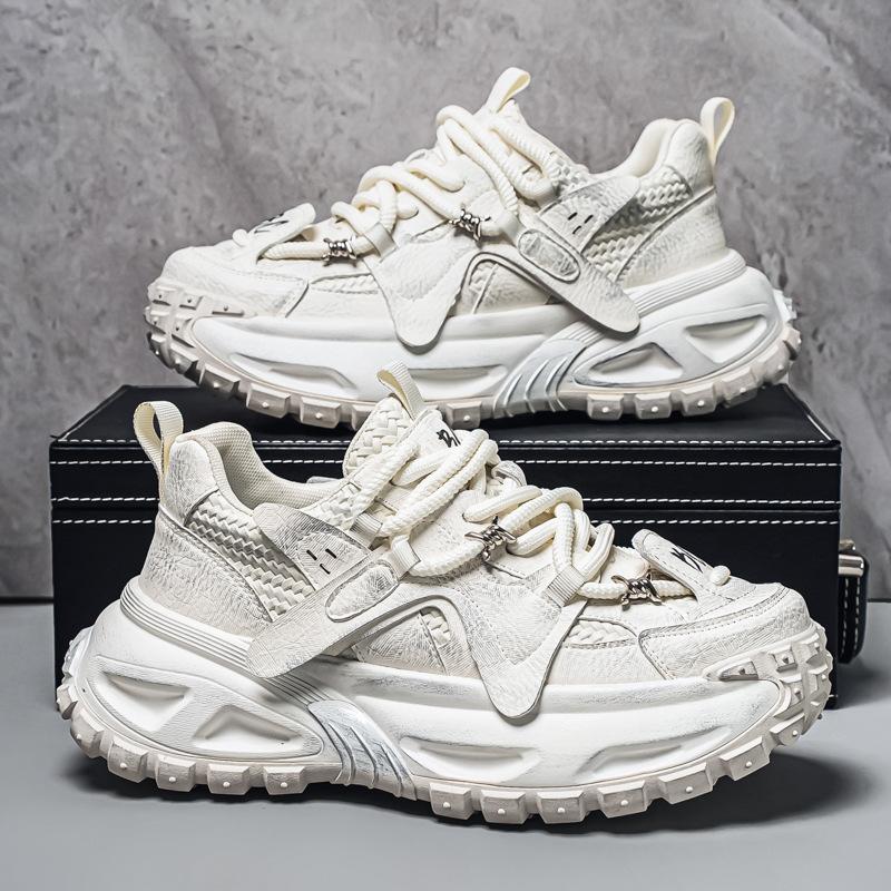 ins catwalk student sneakers platform heightened breathable dad shoes comfortable running shoes autumn