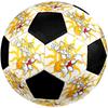 Tails Collection Soccer Ball Colorful All Ages Machine Stitched PVC Competition Ready Durable High-Bounce.SIZE5