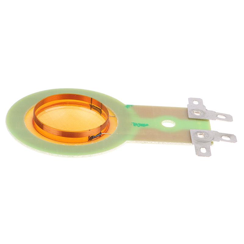 1 Pcs 25.5Mm Tweeters Voice Coil Round Speaker Treble Coil Horn Copper Diaphragm