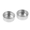 Wholesale 200Pcs Empty Aluminum Tealight Cups DIY Candles Tealight Containers Case Candle Making Mold Tools 38x14mm