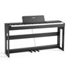 Weighted Digital Piano, 88 Keys Fully Weighted, Electric Piano Keyboard with Furniture Stand, Power Adapter, Triple Pedal, Record Function, 280 Tones,