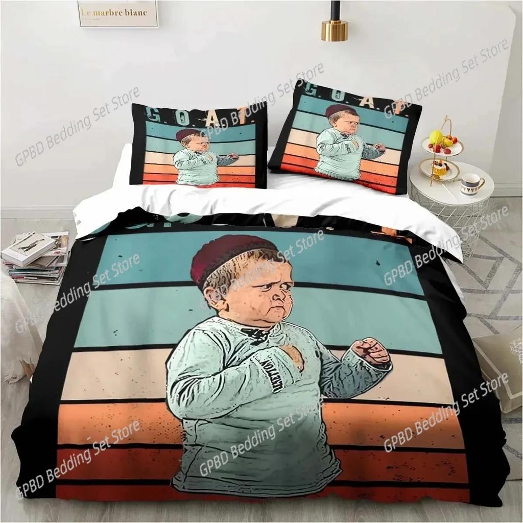 Comforter Hasbulla Magomedov Fighting Meme Bedding Set Bedroom Soft Modern S Comefortable And