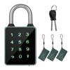 Smart Padlock BT Keypad Smart Lock Entry Front Door Lock Combination Lock Water Resistant APP Enabled for Home Gate Gym