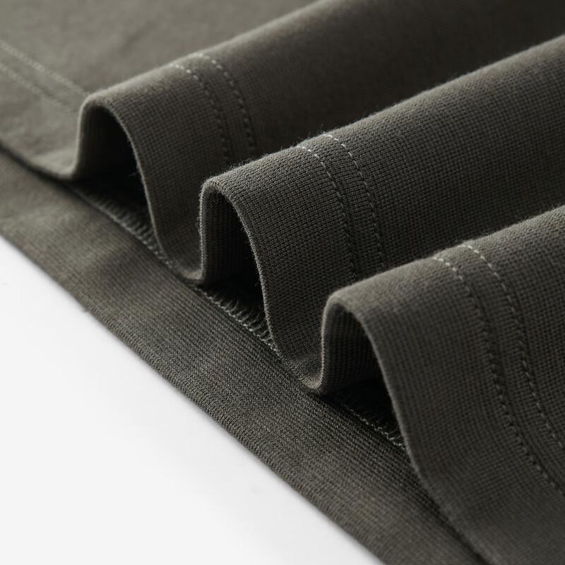 FIRS Men's Wool Blend Long Sleeve Business Polo Shirt