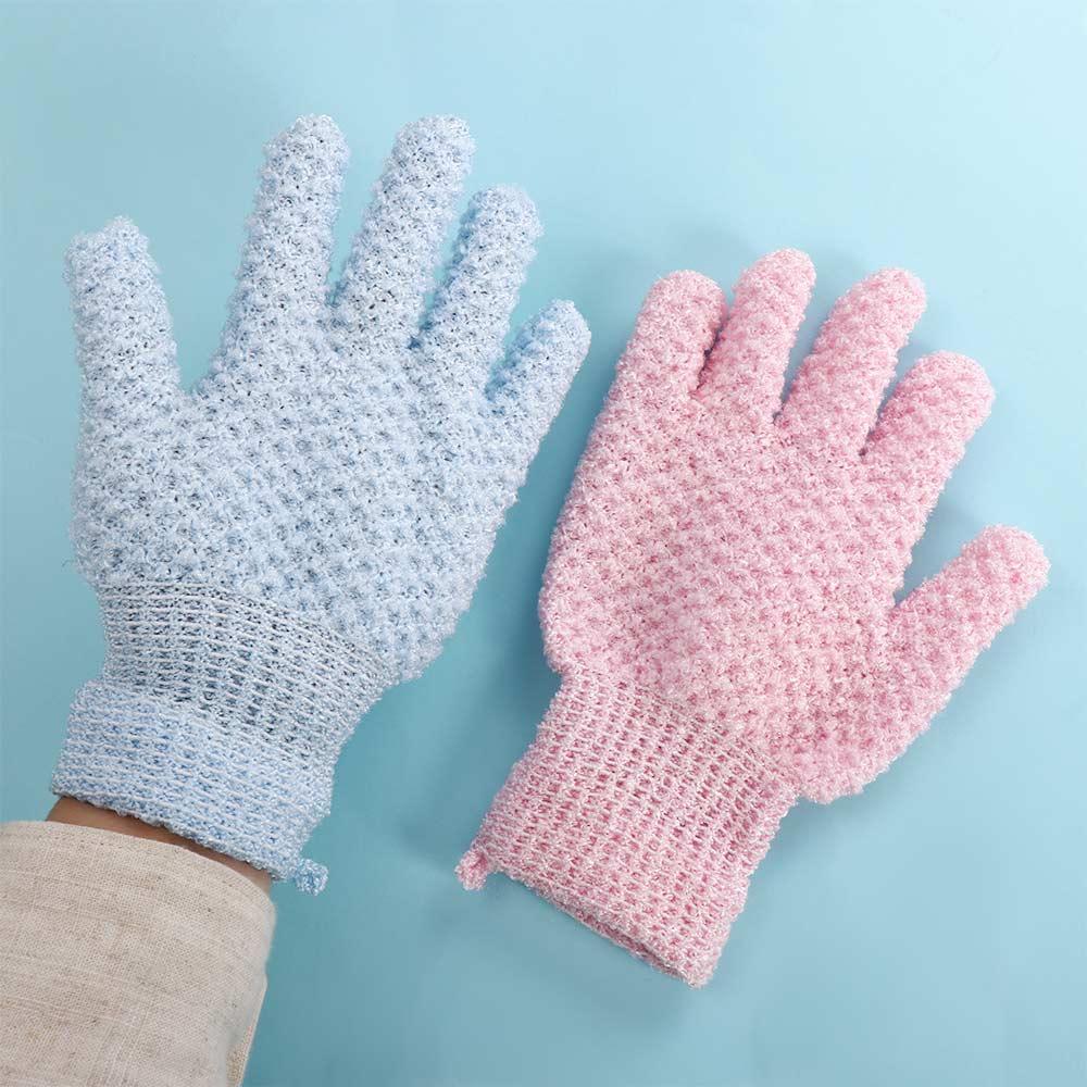 Brush Bathroom Accessories Five-Finger Bath Gloves Shower Gloves Scrub Gloves Body Massage Sponge