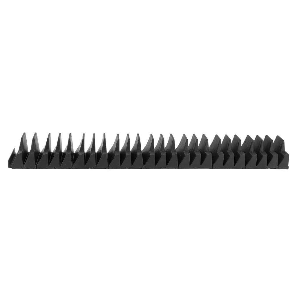 Wrench Organizer Plastic Space Saving Multifunctional Modular Wrench Storage Organizer Black