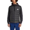 adidas Free Shipping With AdiClub Essentials Hybrid Down Hooded Jacket JD1036
