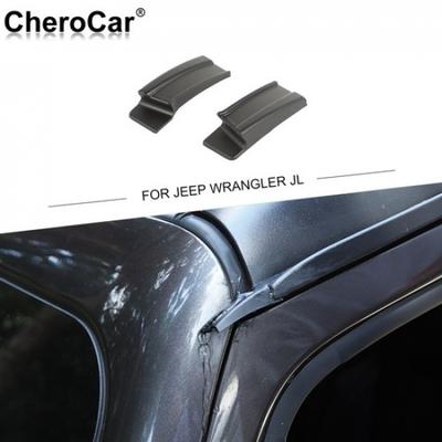 2x Regenrinnen-Schlitz-Verlängerer für Jeep Wrangler JL JT