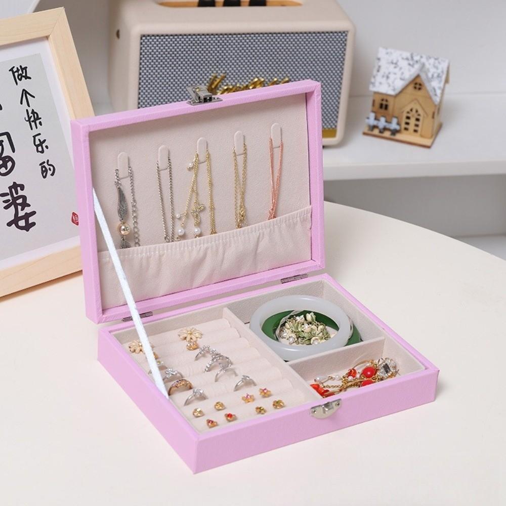 Multi-Functional Jewelry Storage Case Portable Jewelry Display Plate Jewelry Organization