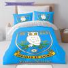 Sheffield Wednesday Football Club Custom Name Pattern Bedding,Quilt Set Quilt Cover Pillowcase Home Birthday Gift(1 * Duvet Cover + 2 * Pillowcase, Wi
