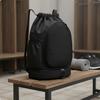 Versatile Badminton Racket Bag Drawstring Sports Backpack with Shoe Pocket for