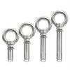 304 Stainless Steel Expansion Bolt with Ring Hook, M6/M8/M10/M12.