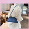 Chic Street Style Pu Crossbody Bag With Car Line Elements Small Square Bag